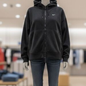 Nike Black Swoosh Hoodie - Size L - Great Condition 🖤